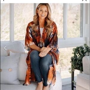 Bindya Ny Ronan Tie Dye Kimono